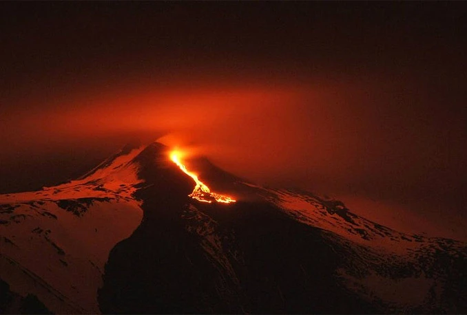 Eruptirao vulkan Etna