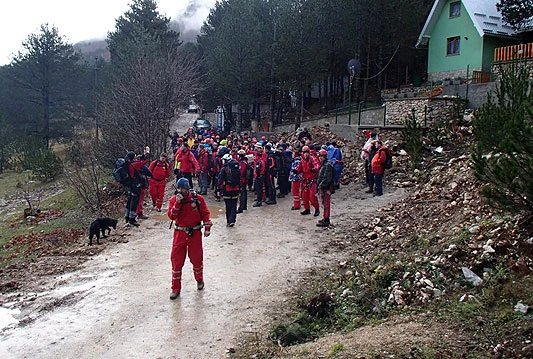 Gorska služba spašavanja Širokog Brijega spasila četiri zametena mladića