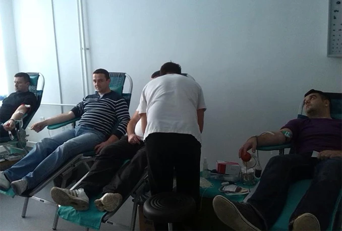 U akciji dragovoljnog darivanja krvi u Stocu prikupljeno dvadeset i pet doza krvi