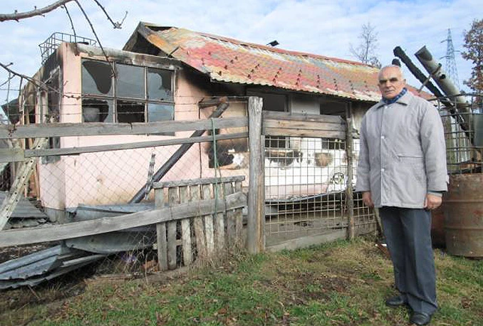 Zapaljena kuća hrvatskog povratnika kod Banja Luke; od ''komšija'' požar nitko nije prijavio