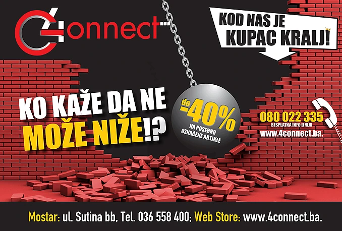 4Connect: Ko kaže da ne može niže!