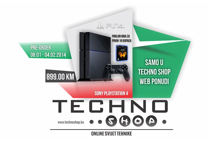 Službeno prvi Play Station 4 u BiH