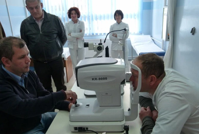Dom zdravlja Stolac dobio opremu za oftamološku ordinaciju