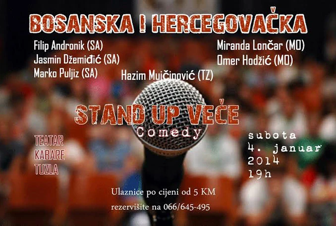 Bosanska i Hercegovačka stand up večer
