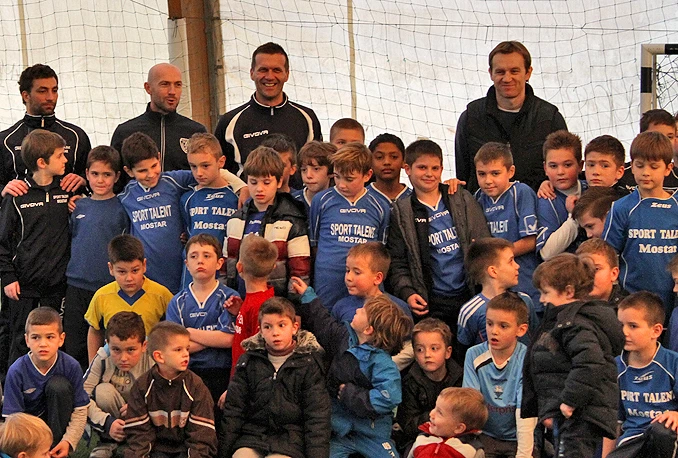 Klinci se družili sa sportskim idolima