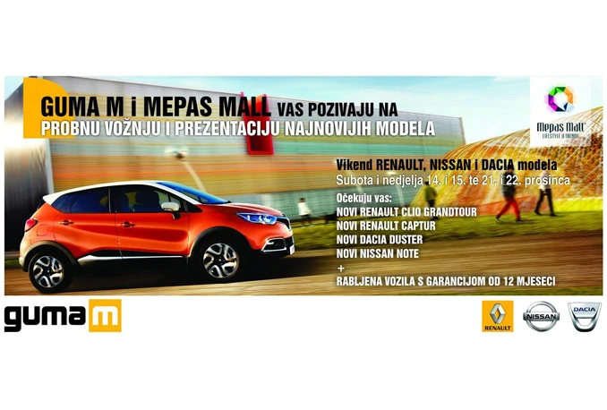 GUMA M vikend u Mepas Mallu