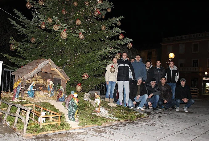 Božićne jaslice u Širokom Brijegu