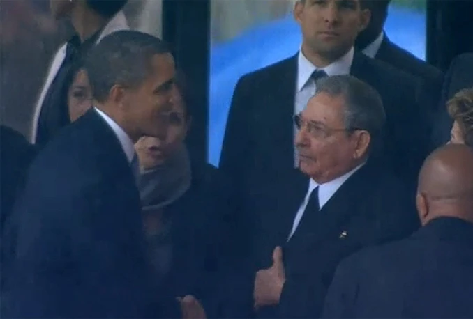 Deseci tisuća ljudi odali počast: Mandela spojio Obamu i Castra