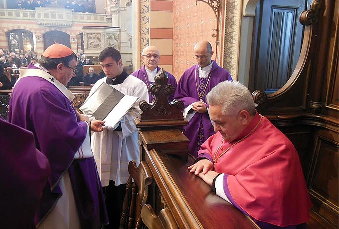 Mons. Jurišić ustoličen za kanonika Kaptola vrhbosanskog