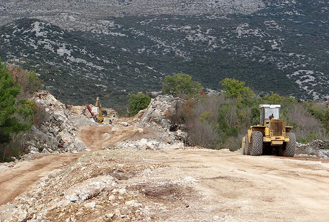Radi se cesta Neum - Stolac