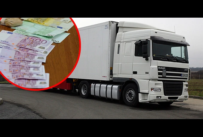 U kamionu policija pronašla 4,75 milijuna eura u gotovini