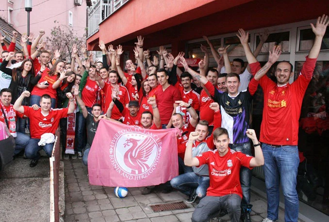 U Zenici održano službeno okupljanje navijača Liverpoola