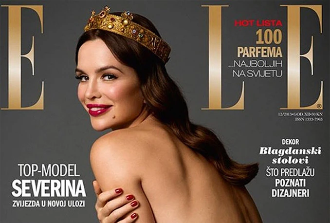 Severina pozirala samo sa krunom na glavi