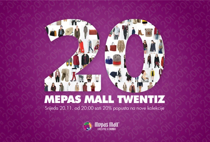 Mepas mall Twentiz - iskoristite priliku za popuste
