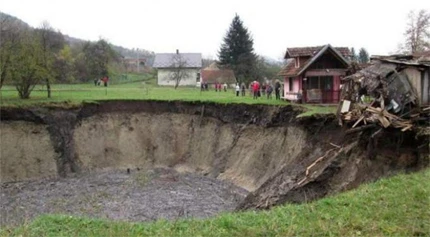 Jezero preko noći presušilo
