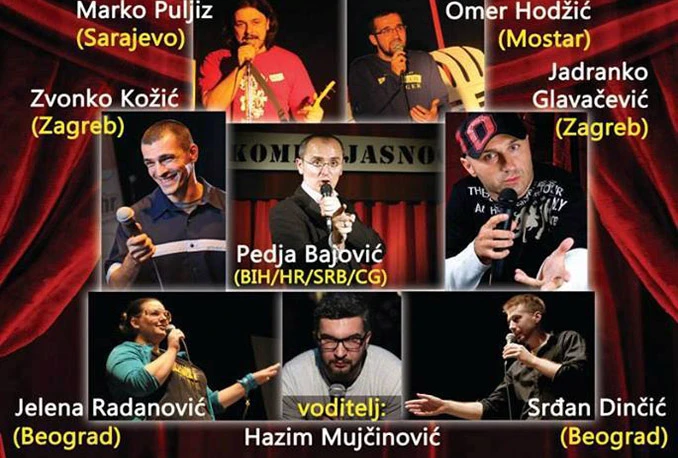 Stand-up komičari iz regije u Lukavcu uz javno snimanje