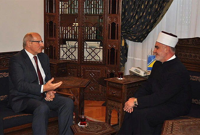 Reisu-l-ulema primio u nastupnu posjetu veleposlanika Hrvatske u BiH