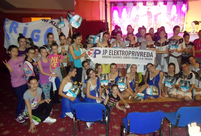 Plesni klub 'Erigo-D' obranio europski naslov u modernom plesu