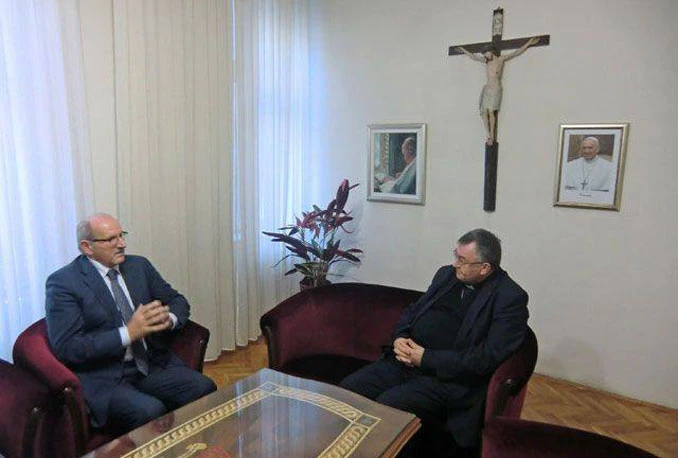 Novi veleposlanik Republike Hrvatske u BiH posjetio kardinala Puljića