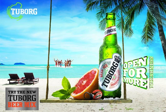 Tuborg Beer Mix – osvježavajuće dobar