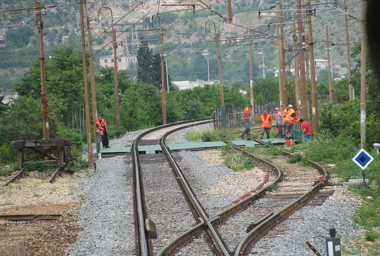 Završen remont prve dionice pruge na relaciji državna granica s RH - Čapljina-Mostar - Raška Gora