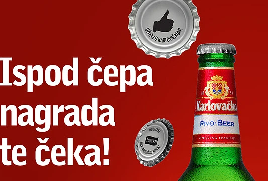 Karlovačko: Ispod čepa nagrada te čeka!