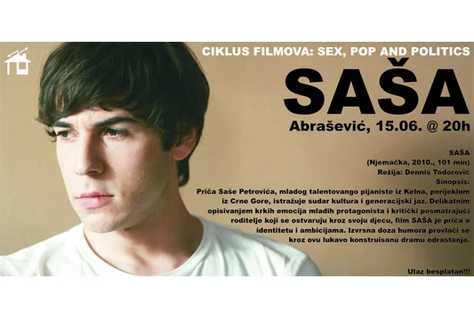 U srijedu projekcija njemačkog igranog filma ''Saša''