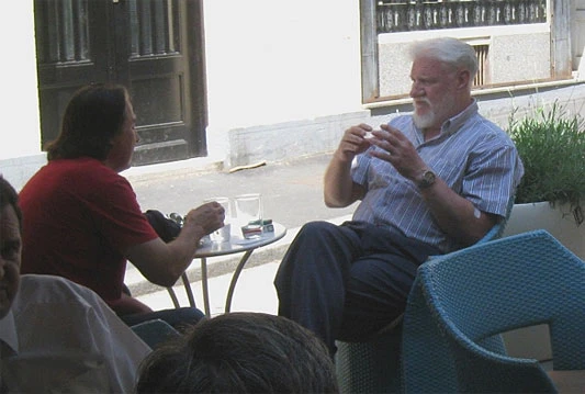 Praljak na kavi u Zagrebu
