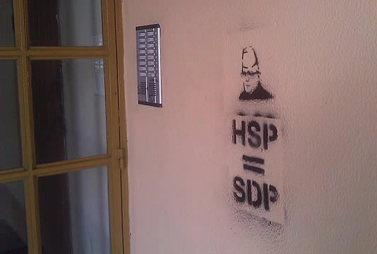 Još jedan grafit za Jurišića