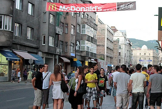 Upriličen VIP prijem u sarajevskom MCDonald'su