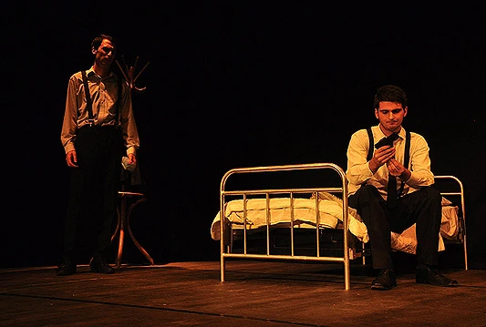 Izvedena diplomska predstava ''The Dumb Waiter''