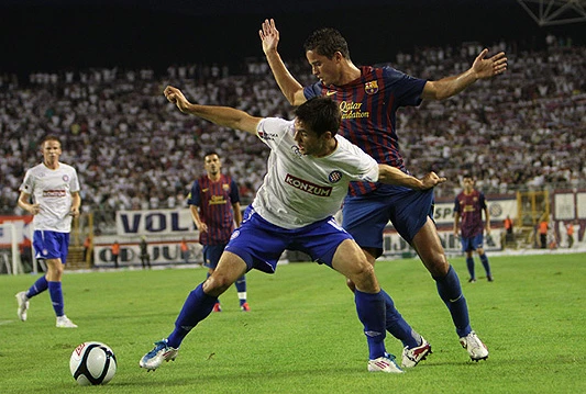Hajduk remizirao s Barcelonom