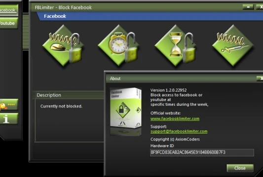 Blokirajte Facebook i YouTube