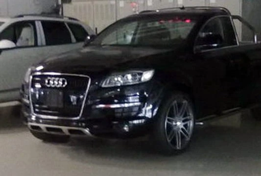 Unikatni Audi Q7 pick-up uhvaćen u VW-u BiH