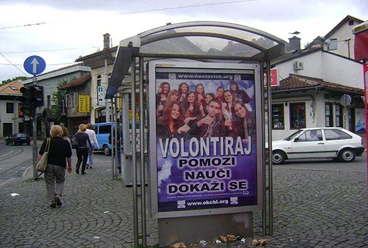 Bilboardima upućen poziv mladima za volontiranje