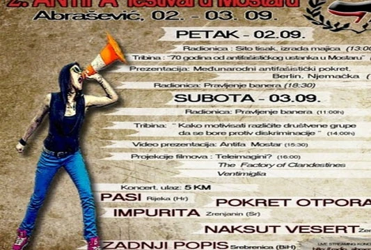 2. ANTIFA festival u Mostaru