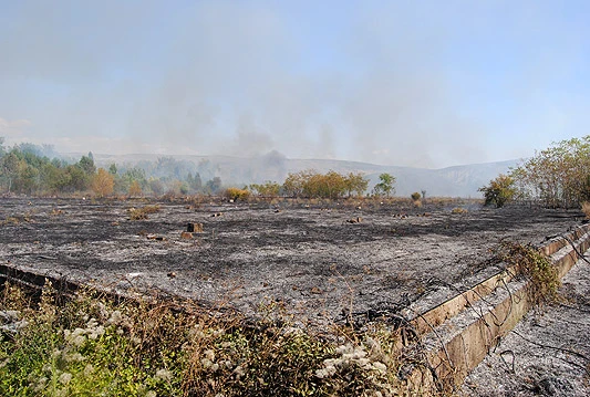 Požar u Sportsko-rekreacijskom centar Buna - Bunica