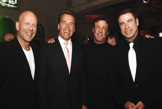 Schwarzenegger, Willis, Stallone, Lundgren u filmu "Plaćenici 2"