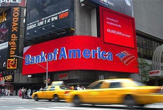 Bank of America otpušta 30.000 zaposlenih