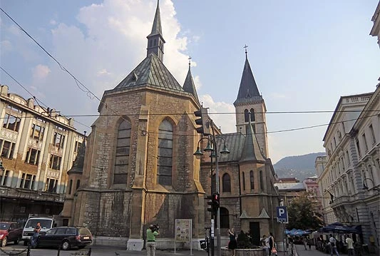 Požar u sarajevskoj Katedrali