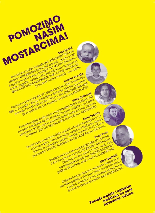 Dobrotvorni koncert 'Mostar pomaže Mostarce'