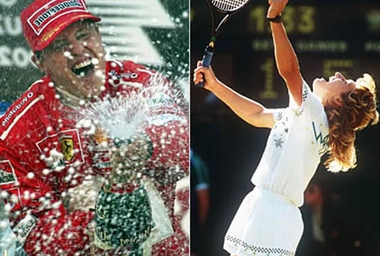 Michael Schumacher i Steffi Graf  najbolji njemački sportaši svih vremena