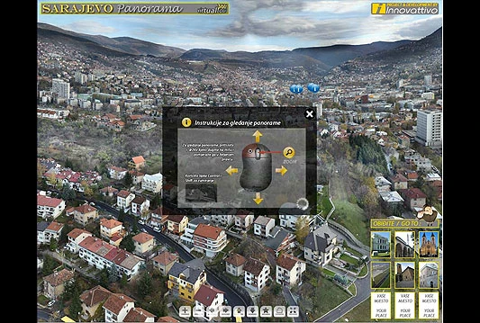 Panorama Sarajeva na fotografiji veličine 15 gigapixela