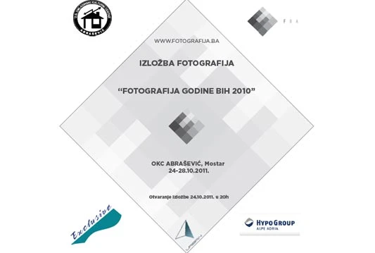 Izložba 'Fotografija godine BiH 2010' od 24.-28. listopada