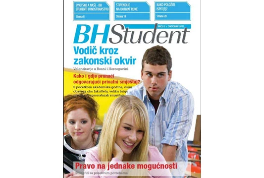 Listopadski broj besplatnog magazina BH Student krenuo u distribuciju