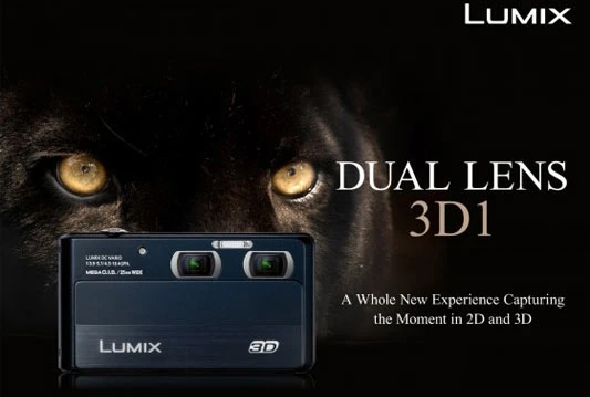 I fotoaparat Panasonic Lumix DMC – 3D1 se oslanja na treću dimenziju