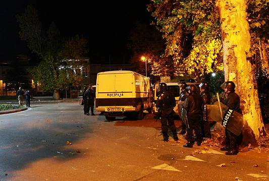 Nakon utakmice, incident na Rondou