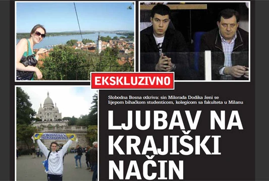 Obitelj Dodik: Igor je suviše mlad da bi se ženio!