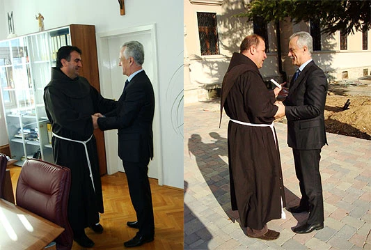 Kebo posjetio Franjevački samostan u Mostaru