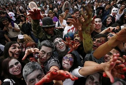Zombiji nezadovoljni političkom situacijom u Mexico Cityju